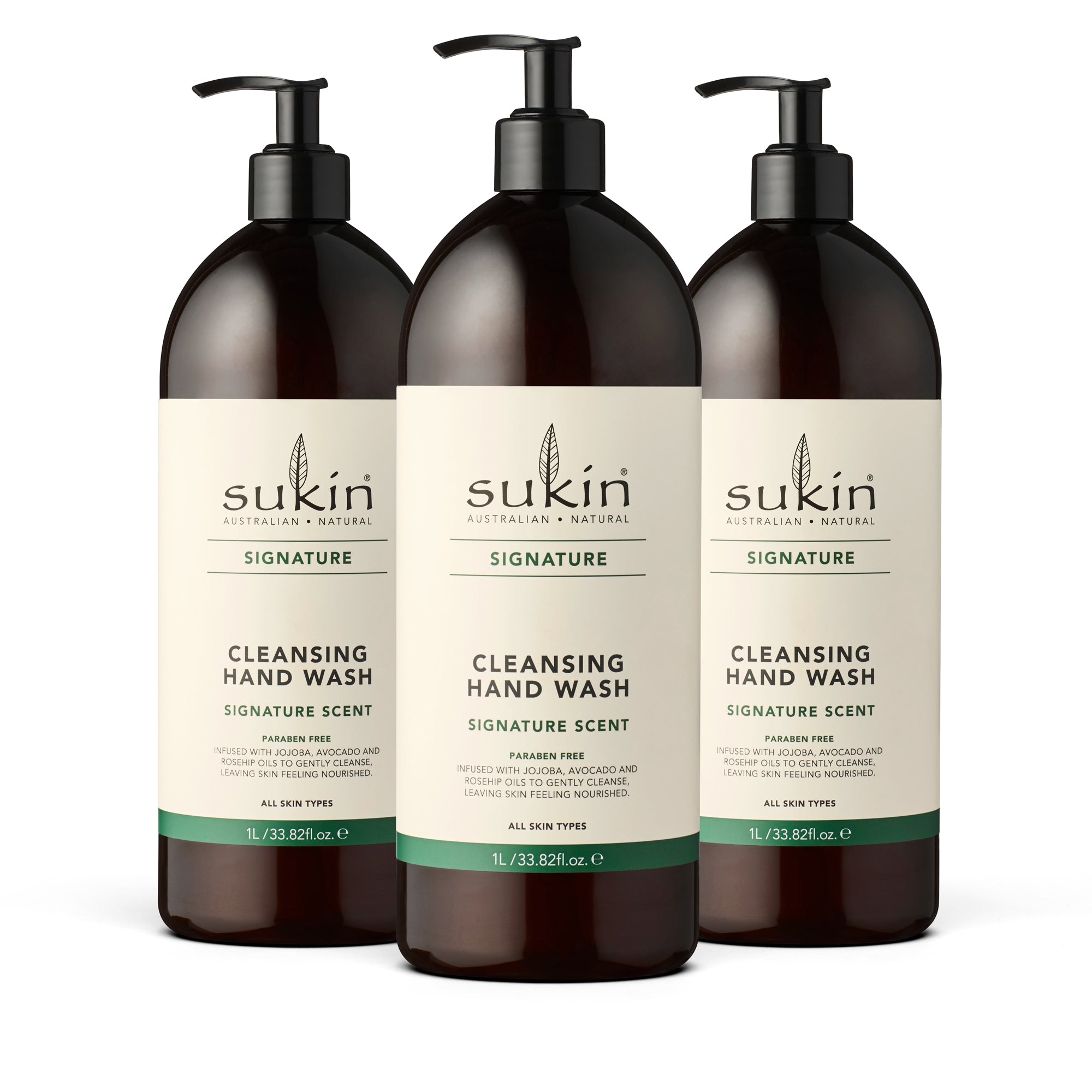 CLEANSING HAND WASH REFILL | SIGNATURE | 1 LITRE | BUNDLE | 3 PACK